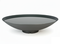 Mísa z lakované oceli na vodu 120 x 21cm - Antracit