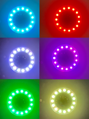RGB LED Kroužek s ovladačem
