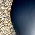 Mísa z lakované oceli na vodu BLACK 80 x 21cm