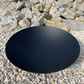 Mísa z lakované oceli na vodu BLACK 80 x 21cm