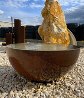 Vodní mísa Supreme Deep| Corten| Přirozená patina