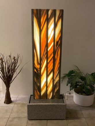 Designová fontána Quadruple flow of peace 167 cm