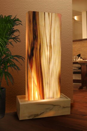 Mramorová světelná fontána Serenity 120cm