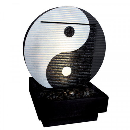 Big Yin Yang s podstavcem - vodní stěna interiér / exteriér