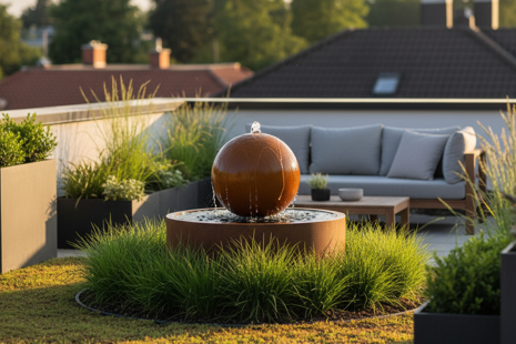 Fontána na střeše? Proč ne...